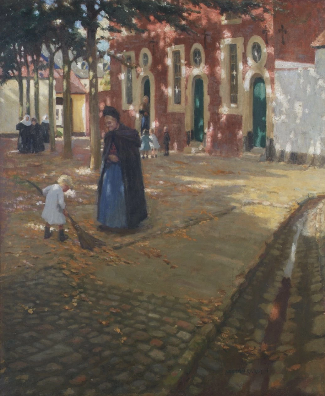 Sole nel Beguinage